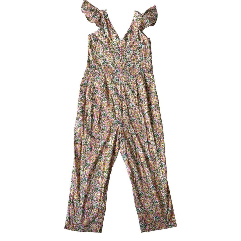 Mille‎ Resort & Travel Floral Oversized Jumpsuit size XS Ditsy floral Multicolor